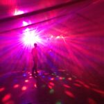 Mobildiskotek darkmoon, op til 75 gæster.