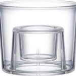 Jager Bomb glas, leje, 2 i 1. Poly. Leje pr. stk.