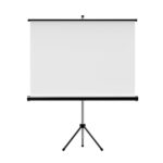 Lærred 203*152 cm. på trefod. For forprojektion.