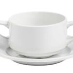 8 stk suppe kopper m. underkop.