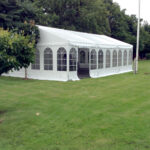 Telt 9 x 12 m med gulv