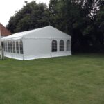 Komplet 6*6 m telt med gulv.