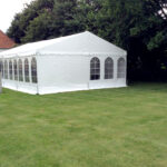 Komplet 6*9 m telt med gulv.