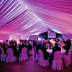 Innerliner til telt, pr. m2. Leje.