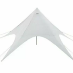 Leje af Asivik Startent lysegråt Ø5m